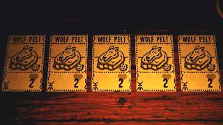 Ok Fine, FIVE WOLF PELTS