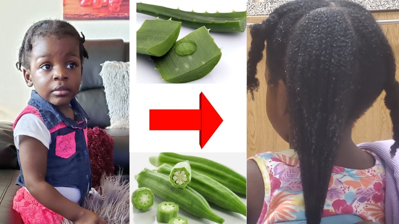 DIY Okra & Aloe Vera Gel for fast Hair growth/ Prepoo Deep conditioning hair juice YouTube
