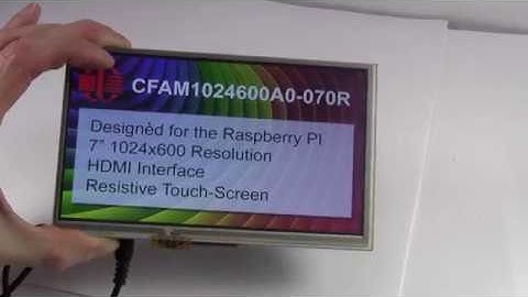 7" HDMI Raspberry PI Display