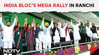 INDIA Alliance Ranchi Rally | Show Of Strength At Mega INDIA Bloc Rally In Ranchi