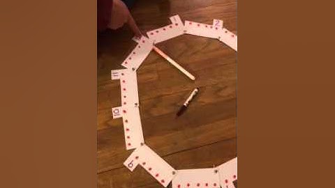 Circle a number line into a clock