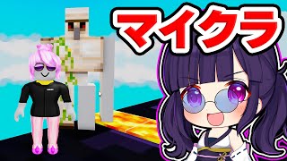 きれいすぎるマイクラの世界でテンションがぶち上がった！【ゆっくり実況/ロブロックス/ROBLOX】