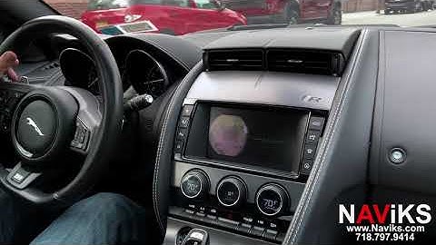 Fits 2014 - 2017 Jaguar F Type Video In Motion Bypass NAV, DVD, Bluetooth in Motion