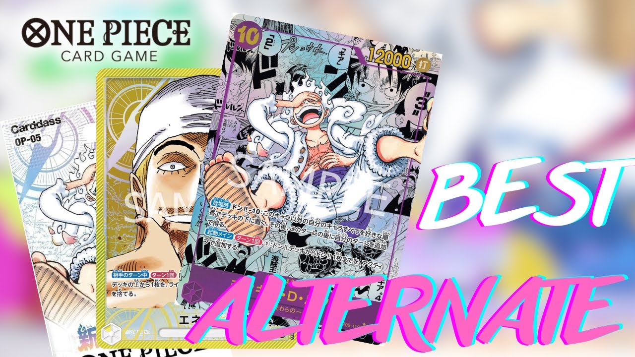 ALL ALTERNATE CARDS REVIEWED! OP05 SET BREAKDOWN! YouTube