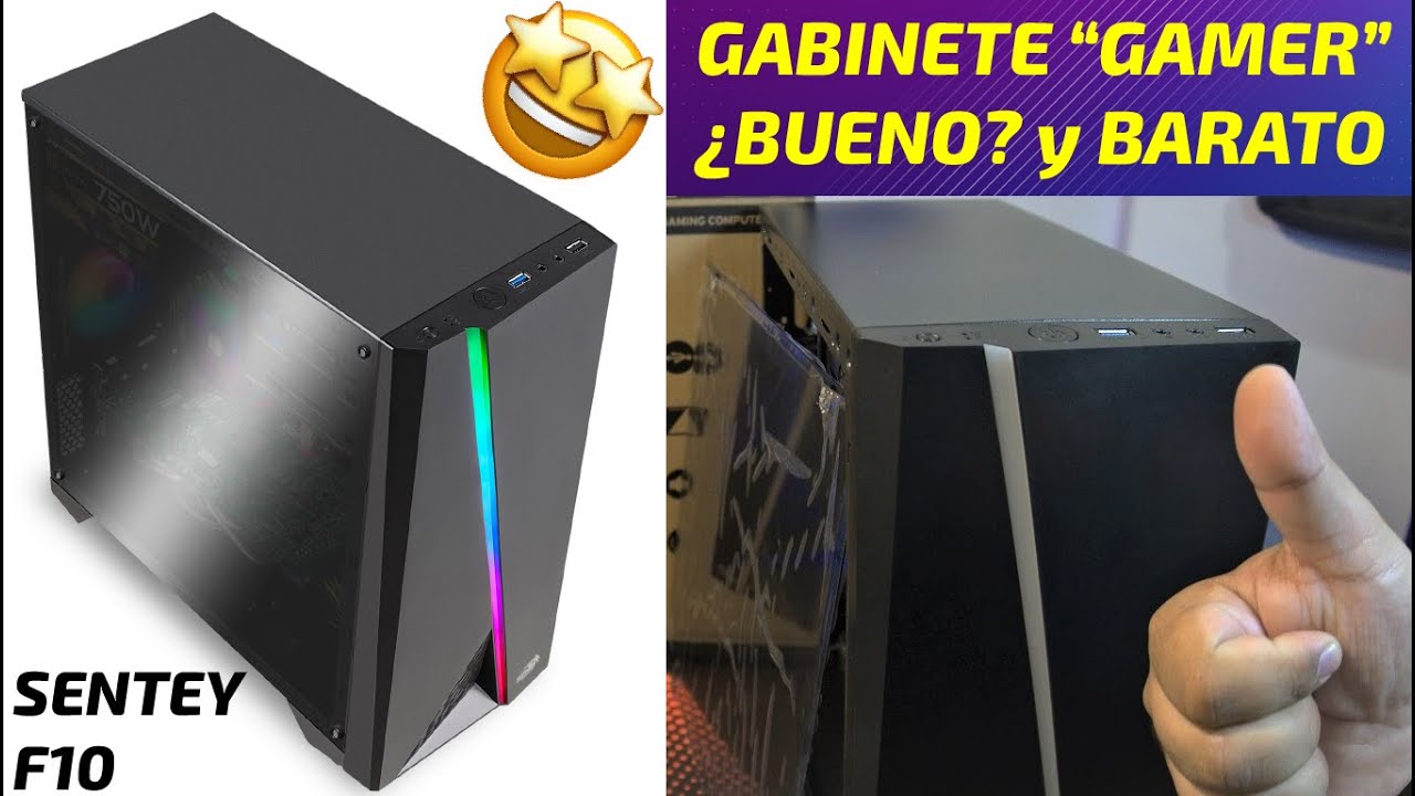 Sentey El Gabinete Gamer para PC mas económico - Sentey F10 Rainbow - Review ...
