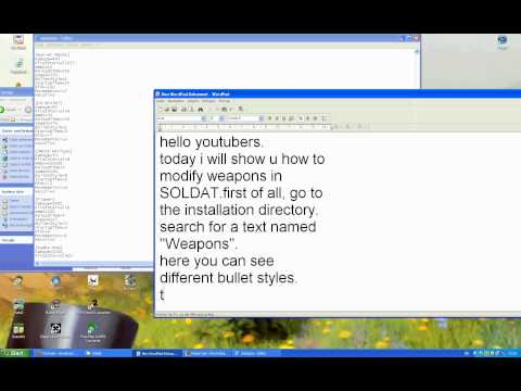 How to modify your weapons in SOLDAT