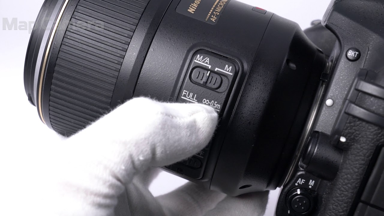 Nikon AF-S VR Micro-Nikkor 105mm F2.8G IF-ED 良品 - YouTube