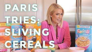 Paris Tries Episode 1: Paris Hilton Rates Sliving Cereals