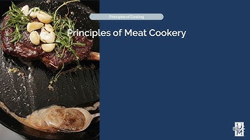 On Cooking Chapter 13   Principles of Meat Cookery