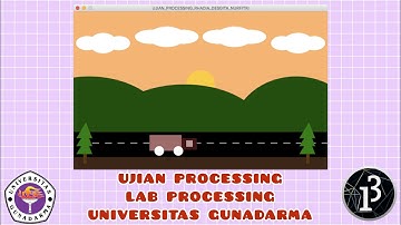 TUTORIAL MEMBUAT OBJEK BERGERAK - PROCESSING (Rhadia Desgita 1MA05) #ujianprocessing_kloter1