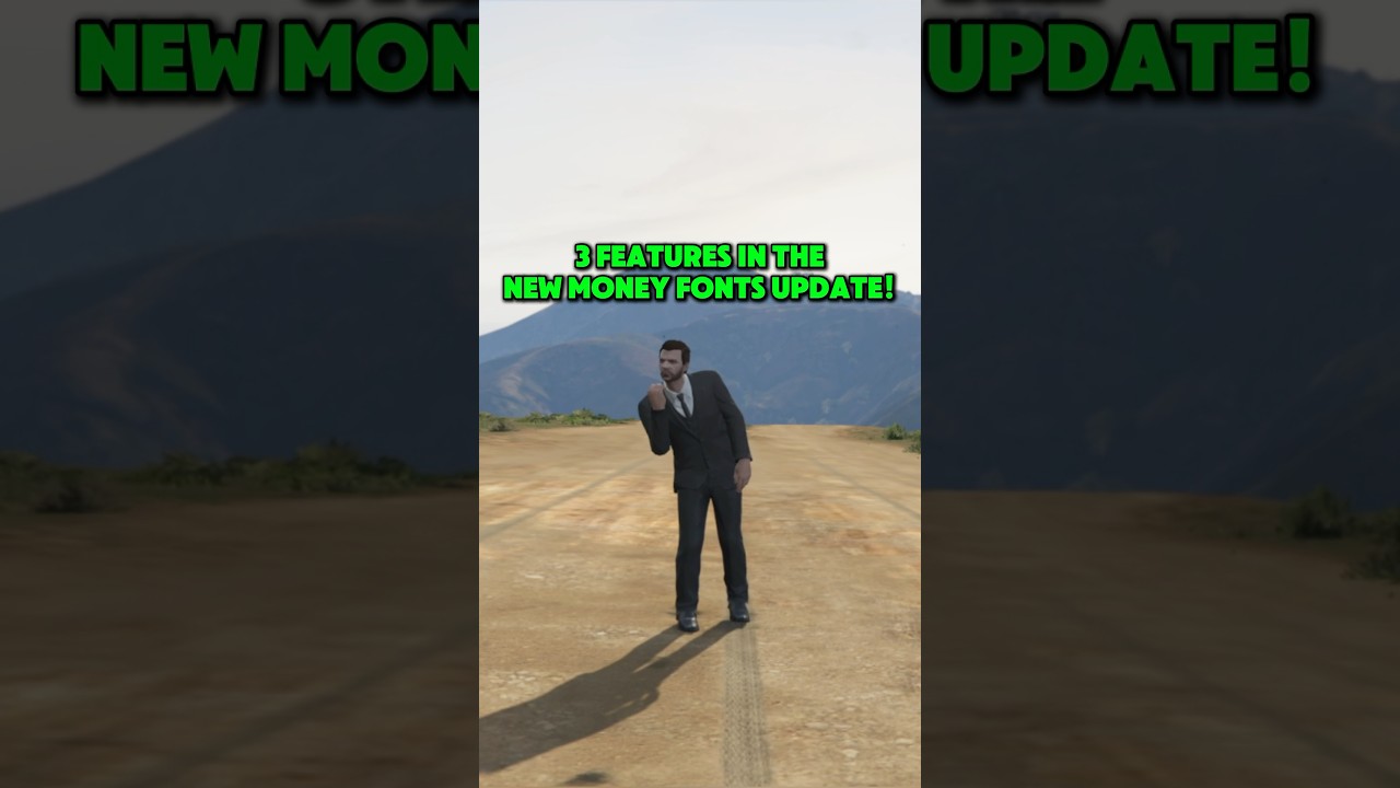 Features in the New Money Fonts DLC Update in GTA Online! 