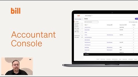 BILL Accountant Console