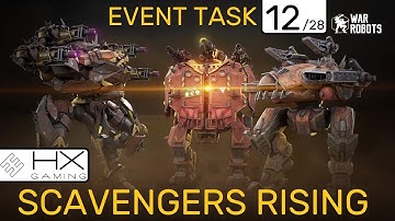 War Robots - How to solve Event task #12 "Newbie Scavenger (12/28)" - SHORT