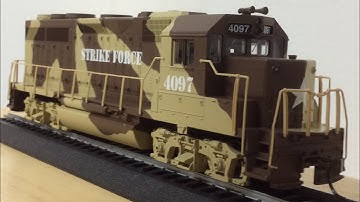 Bachmann HO Scale Strike Force Train Set
