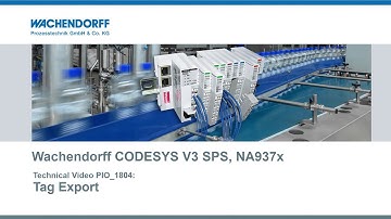CODESYS SPS V3 Tag Export (deutsch)