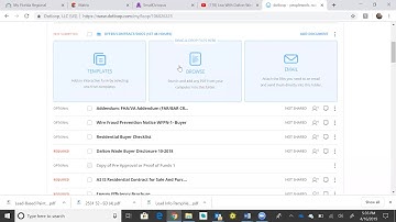 Uploading Attachments FROM the MLS to Dotloop