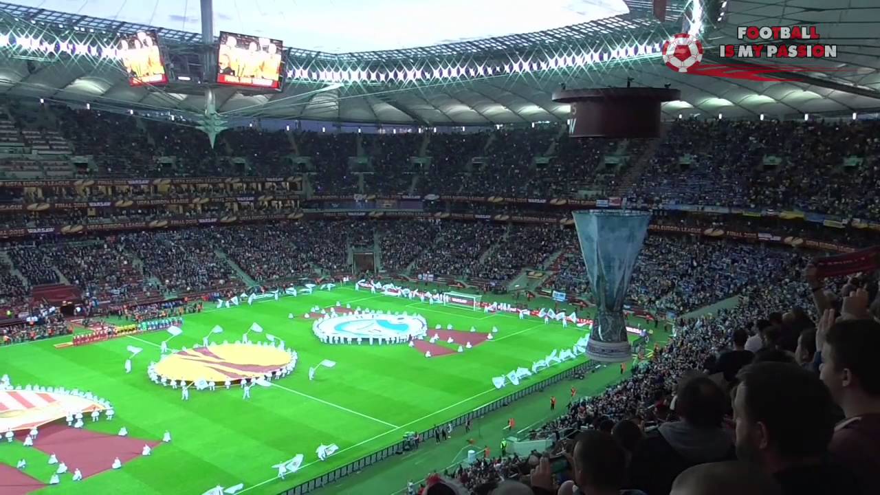 Europa League Final Anthem Dnipro - Sevilla Warsaw 2015 ...