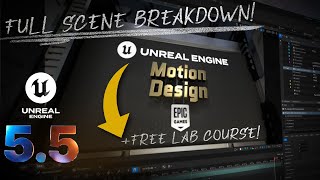 Motion Graphics "Opening Sequence" Breakdown and Overview in Unreal Engine 5.5