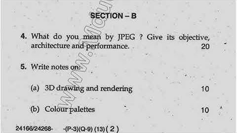 BTech BE CSE 5th Sem Multimedia Technology Question Paper