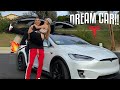 WE GOT OUR DREAM CAR!!! **TESLA MODEL X**