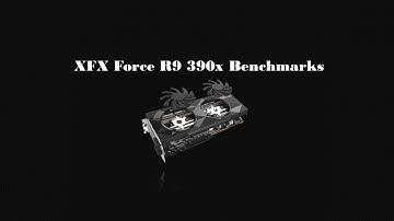XFX Force R9 390x Benchmarks