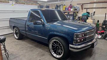 LS Swapped lowered 4x4 OBS Chevy walk-around and Parts List