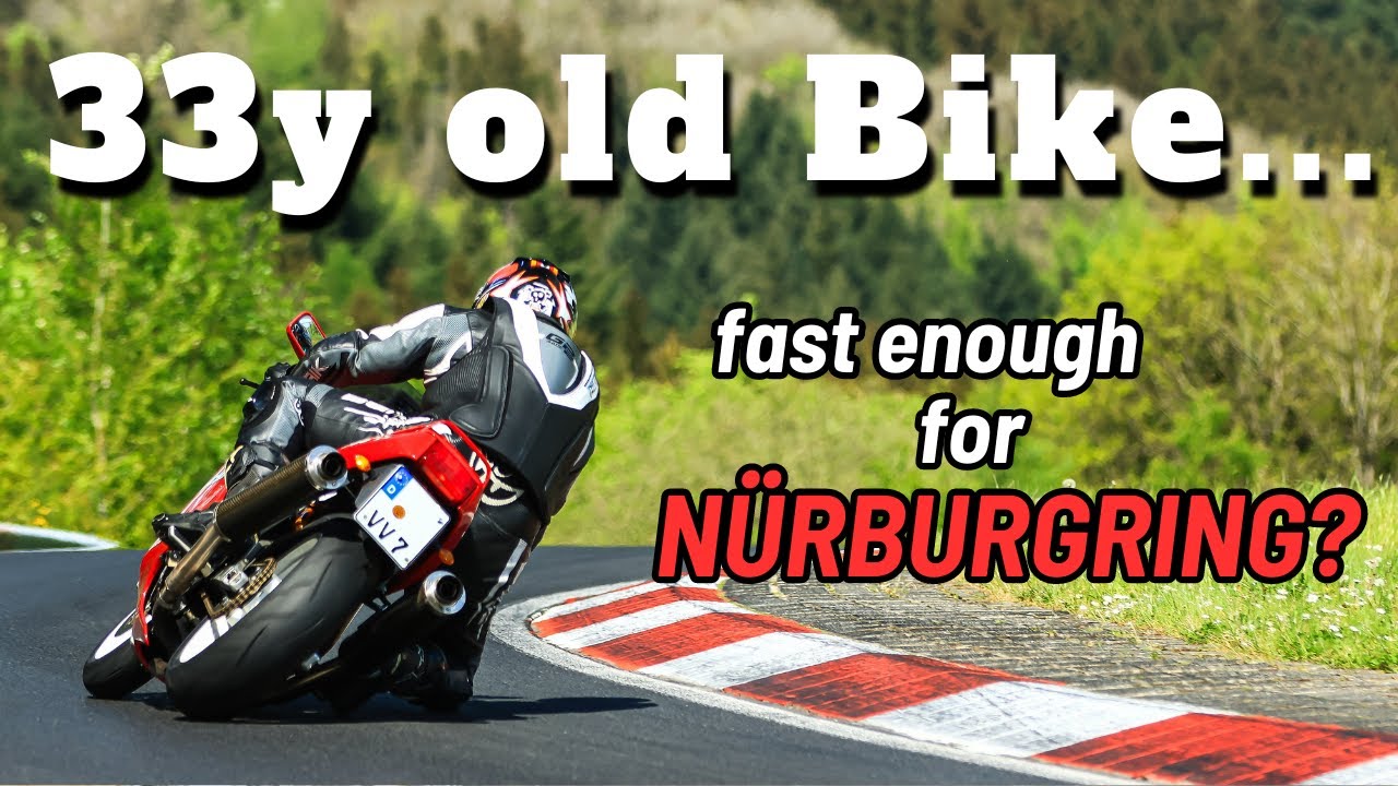 Nürburgring Nordschleife motorbike - 1991 Ducati 900 SS - best of Touristenfahrten 09.05.2024