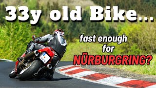 Nürburgring Nordschleife motorbike - 1991 Ducati 900 SS - best of Touristenfahrten 09.05.2024