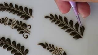 How To: 6 Different Henna Vines