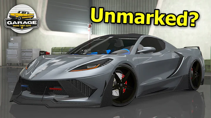 GTA 5 Online - DLC Customization - Unmarked Invetero Coquette D10 Pursuit (Chevrolet Corvette C8)