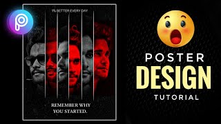Create Easy Posters with PicsArt: A Step-by-Step Guide to Poster Design | DP editing | Logo Design 🔥 screenshot 1
