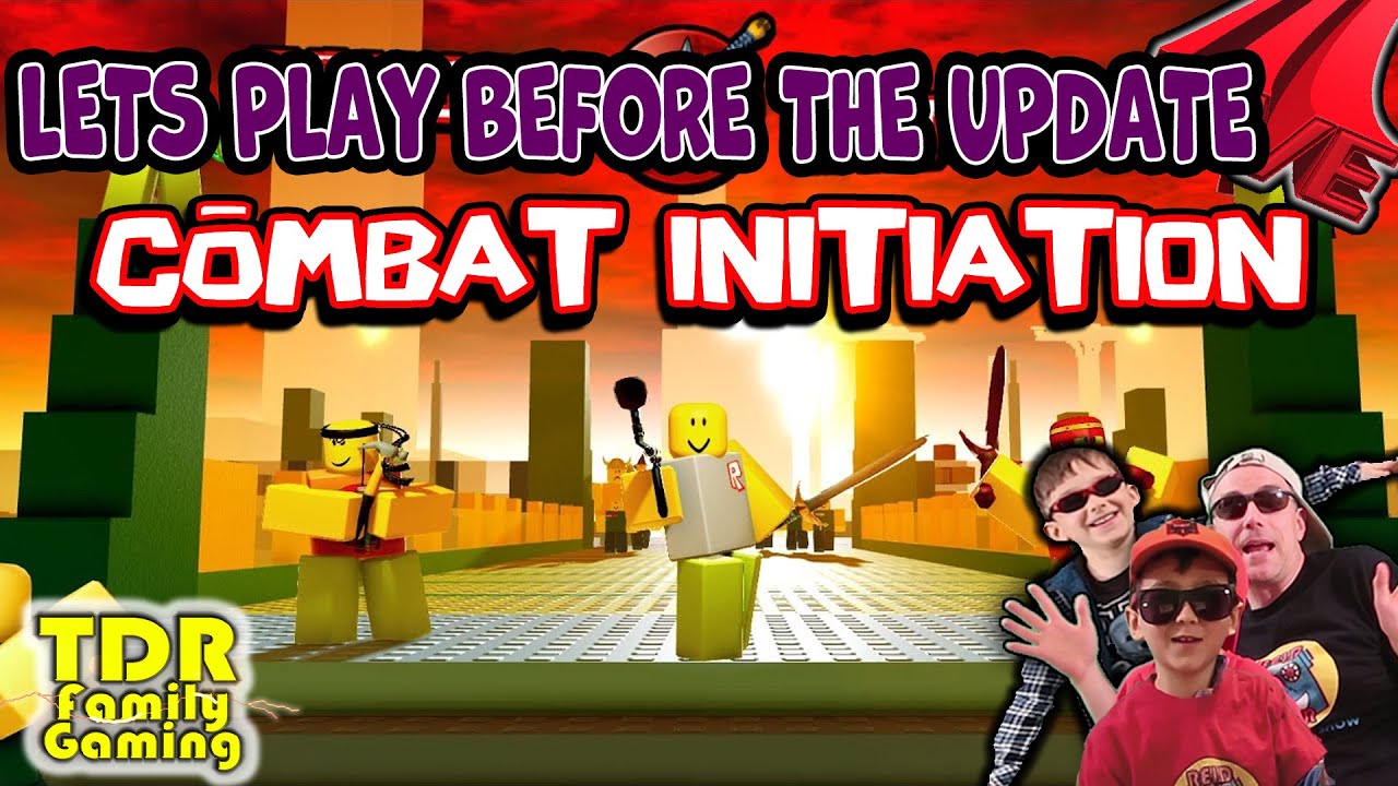 Combat Initiation (before update!)! - LIVE Roblox - YouTube