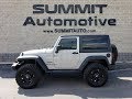 2013 JEEP WRANGLER 2 DOOR SPORT AUTO LIFT FOND DU LAC WALK AROUND REVIEW SOLD! 10297 SUMMITAUTO.com