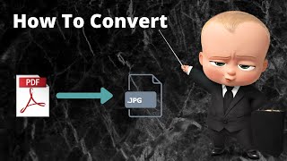 How To Convert PDF To JPG | Without Software | Free & Quickest Way 2020