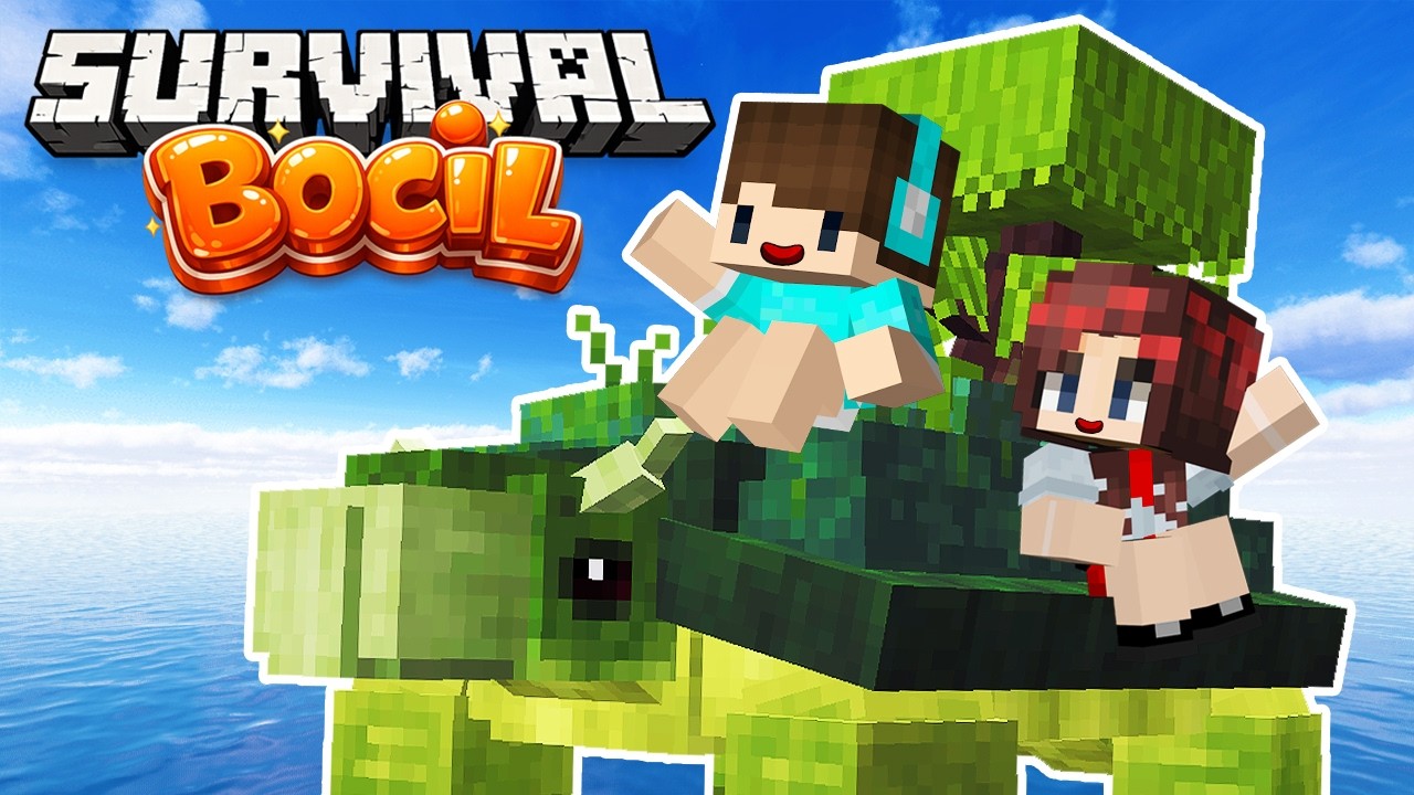 BOCIL DAN CIL KATHLENIA JINAKIN KURA - KURA BESAR BERLUMUT !! Survival Bocil #6