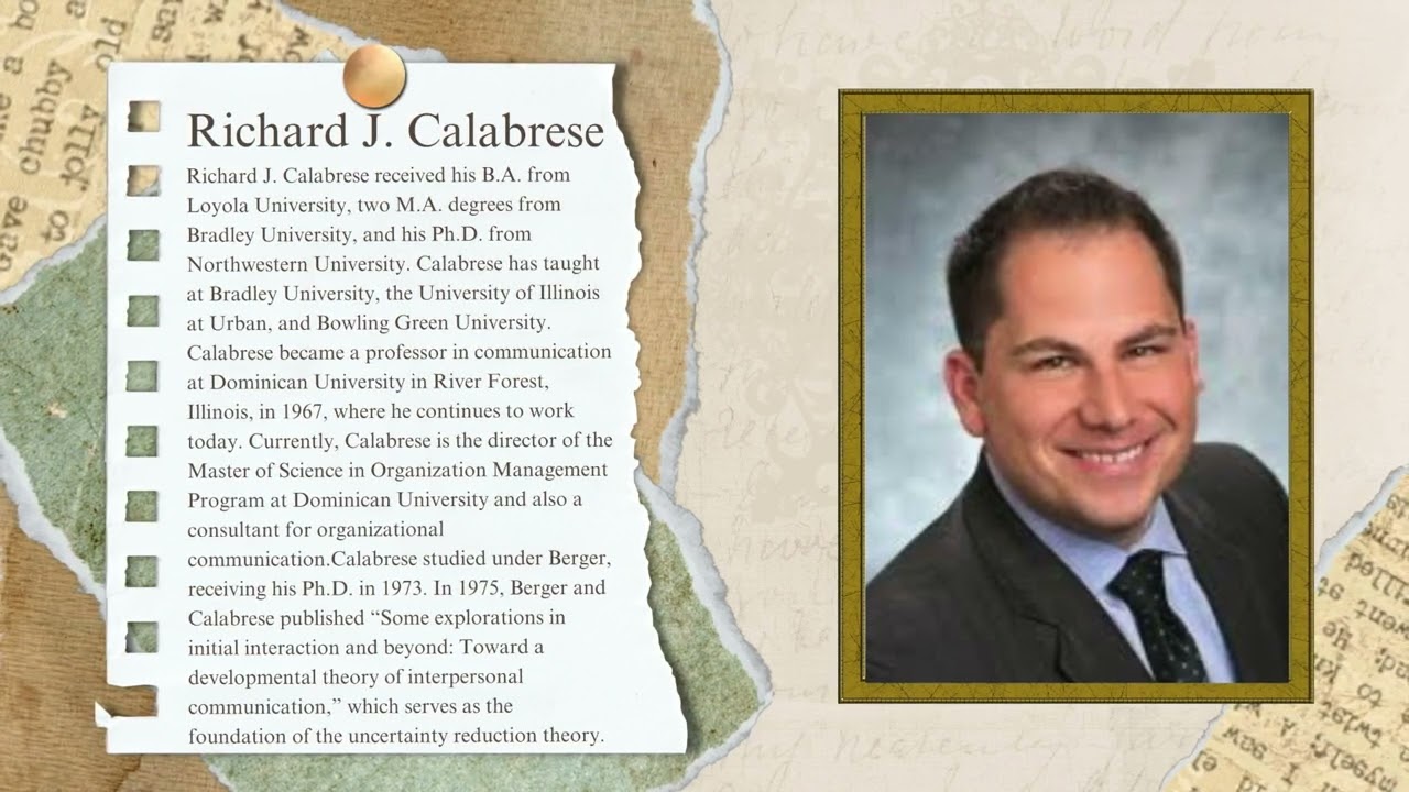 Uncertainty Reduction Theory