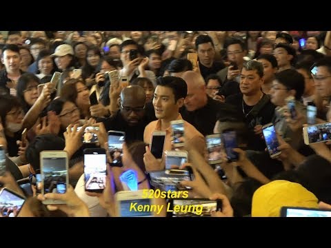 SUPER JUNIOR - 崔始源Siwon Choi(최시원) Kiehls Opening Ceremony Events In Hong Kong 20190501 @520stars