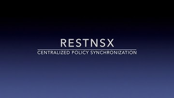 ReSTNSX-Policy Sync Tool