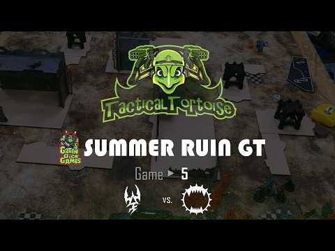 World Eaters vs. Drukhari | Summer Ruin GT | Round 5 | 40k 11th Edition Batrep