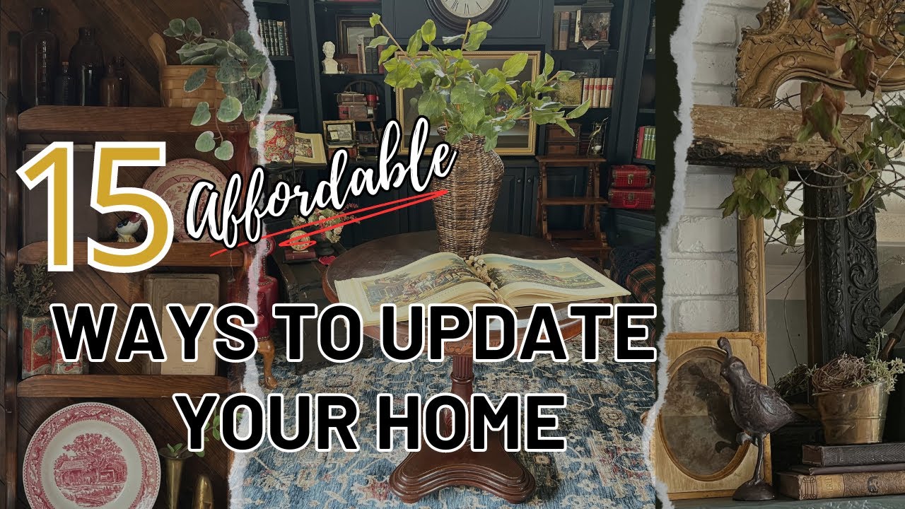 Decorating on a Dime: 15 Free & Affordable Home Refresh Ideas