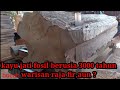 Kayu jati super lingkar 215 rajang papan 2cm bahan dinding rumah gebyok joglo..horang kaya