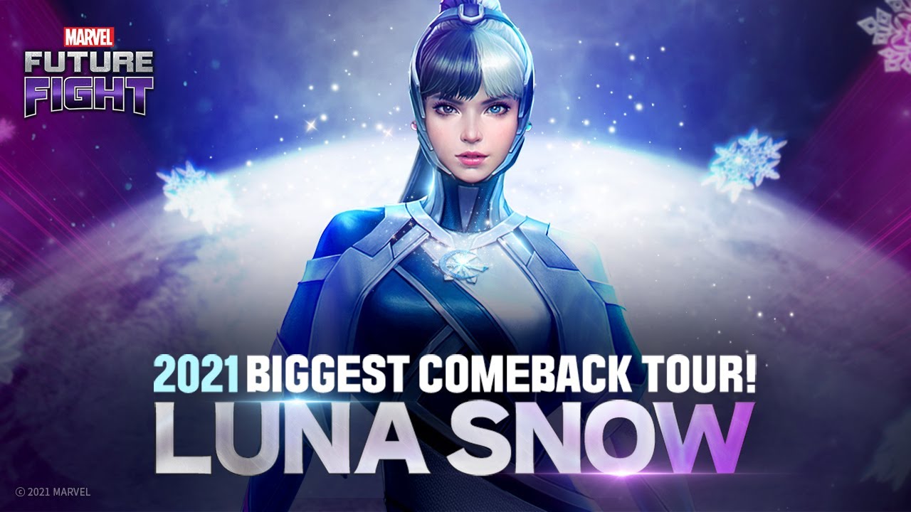 Luna snow. Луна Сноу Марвел. Marvel Future Fight Luna Snow. Луна Сноу Марвел комикс. Марвел Футуре файт.