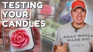 Subscriber Candle Testing & Review (Soy Candle, Embeds, Multiple Wicks) | Hand With A Heart (Ep. 28)