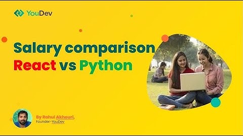 Salary Comparison- React vs Python