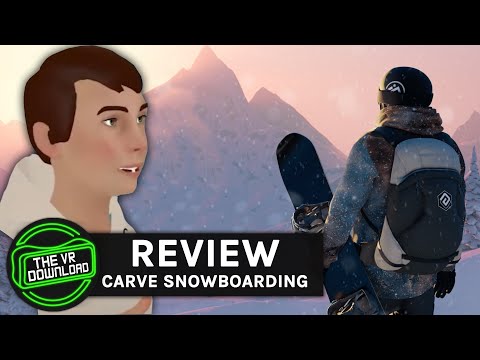 Carve Snowboarding Review - VR Gamescast