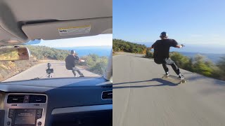 Behind The Scenes | Downhill Longboard Filming