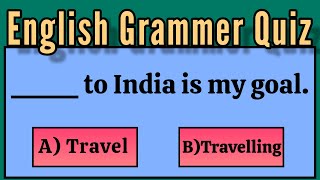 Only a genius can pass this test!!! | English Grammer Quiz