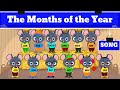 Months of the Year Song for Kids | Sing Along with the 12 Mice in the Barn! Fun Way to Learn Months