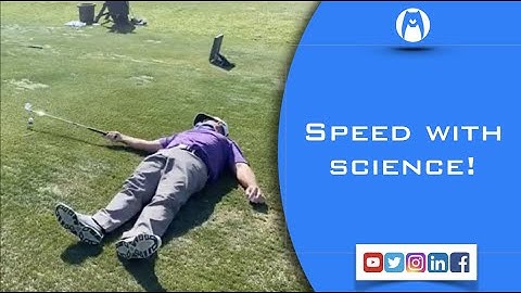 Powerful golf swing release timing with angular momentum explanation.