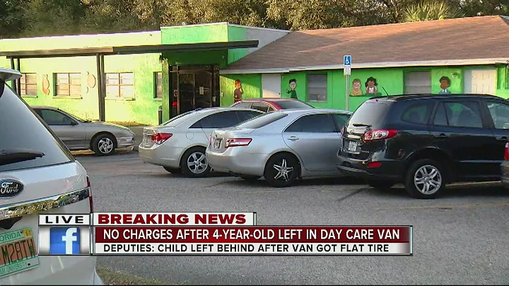 no charges after 4-year-old left in day care van
